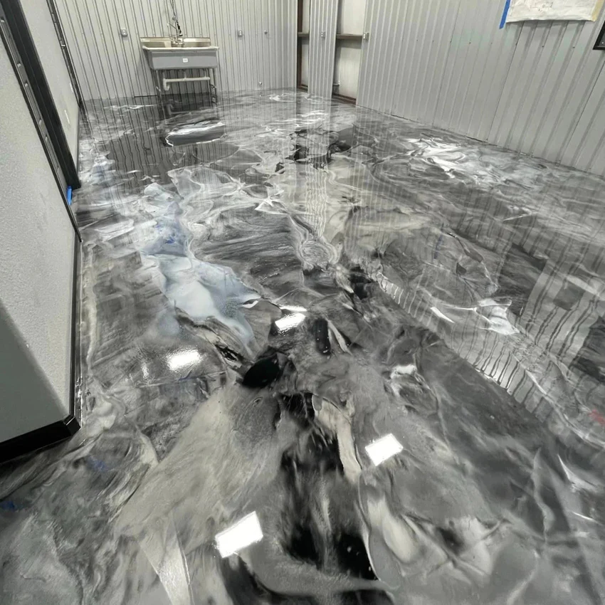 Metallic Floor
