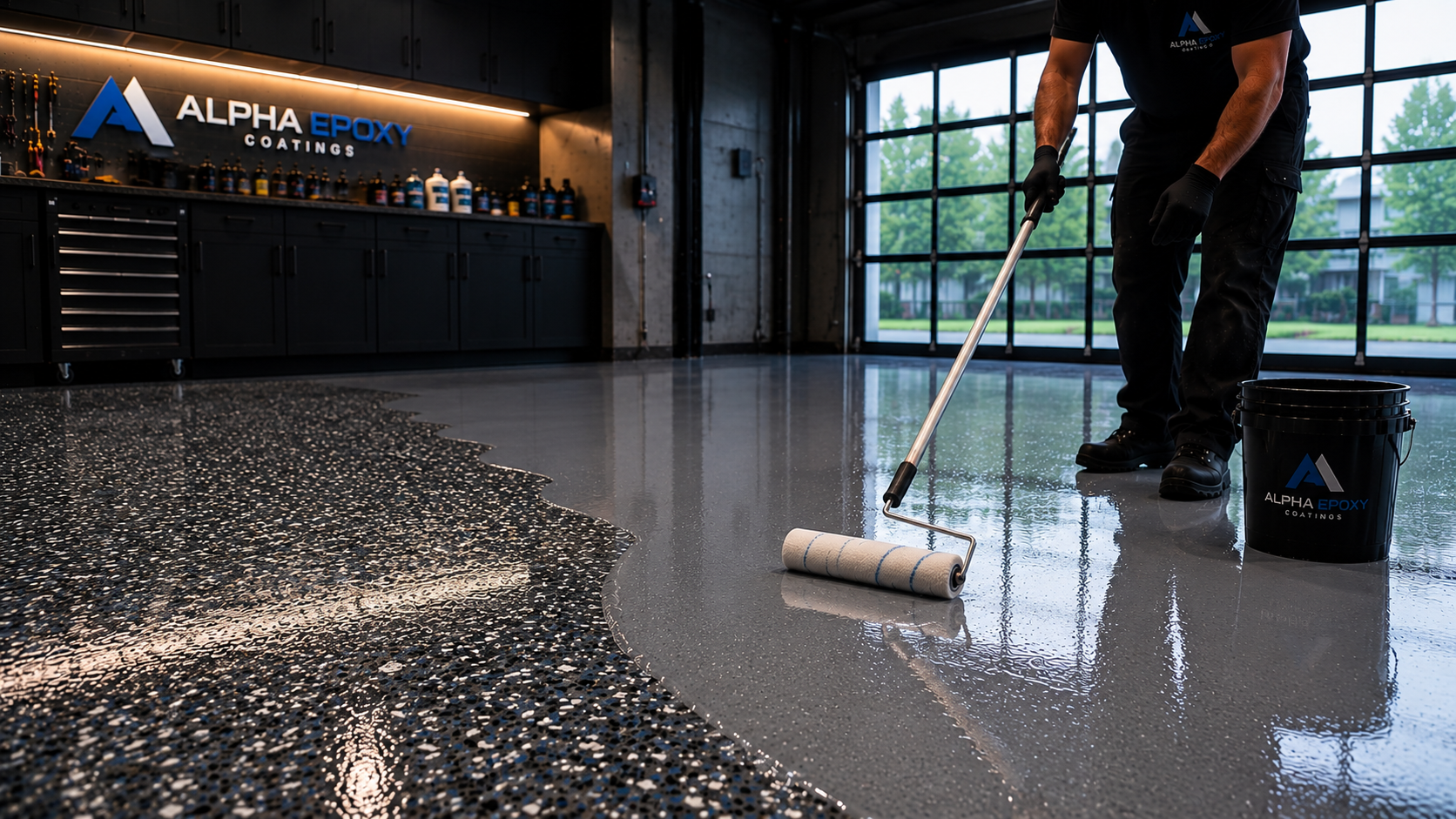 Polyaspartic finish coating layer